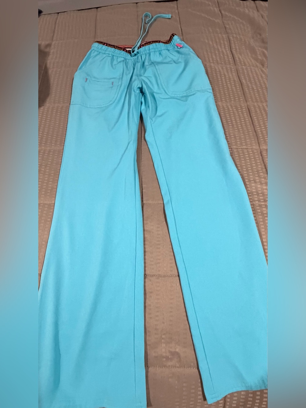 Women’s Turquoise Pull-On Pants - Comfortable Everyday Bottoms